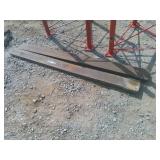 Pair Forklift Extensions  85"