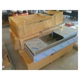 5 New Pull Towel Dispensers & Waste Can Fixtures
