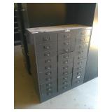 30 Drawer Steel Master Brand Metal Cabinet