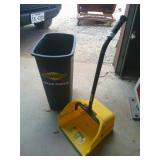 Plastic Waste Can & Large Dust Pan
