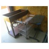 4 Rolling Carts / Tables