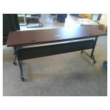 Rolling Fold Down Office Table/Desk