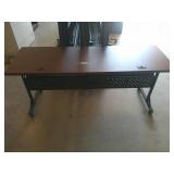 Rolling Fold Down Office Table/Desk