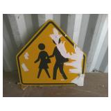 School Crossing Sign