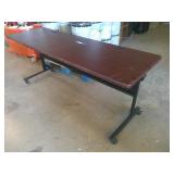 Rolling Fold Down Office Table/Desk