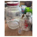 Milk bottles