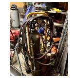 Torch Set on 2-Wheel Cart