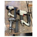 3 Nail Guns- Stapler (2 Porter Cable, 1 Craftsman)