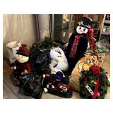 Christmas Decor on Floor