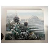 Southwestern Textured Oil on Canvas