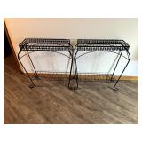 2 Metal Plant Stnds