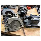 Hand Sander, Belt Saner, 3 Circular Saws