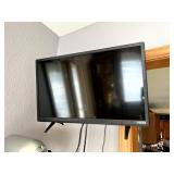 24" Vizio TV w/ Remote in Sunroom