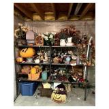 Contents of Shelf "C", Fall Decor