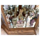 Contents of Grandfather Clock Curio