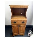 Oak Wood Kitchen Stand / Hutch