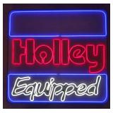 Holley Equipment L. E. D. Neon sign