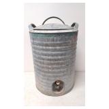 Vintage 5 gallon Galvanized Water Can