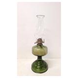 Vintage Green kerosene lamp