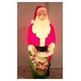 Vintage 46" T Santa Claus Blow Mold