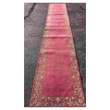Antique oriental hand tied Rug - "Runner"