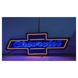 Chevrolet Bowtie L. E. d. Neon Sign