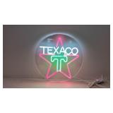 Texaco Star Acrylic LED Neon Sign
