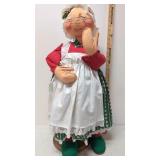 Vintage 30" Annalee mrs. Santa Doll