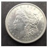 1921 - D Morgan Silver Dollar