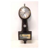 Gilbert Wall clock with coin medallion & Picture