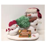 Animated Hallmak Perfect Pine Tree Snowman
