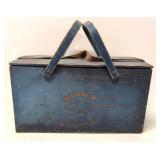 Antique hawkeye wooden Portable Refridgerator