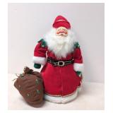 13" Santa Claus plush stuffed Holiday Decor