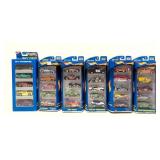 (6) 6 packs of Hot Wheels