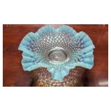 Ice Blue Opalescent Bowl