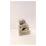 Chinese Marble Foo Dog sculpture