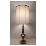 Tall Traditional Brass Table Lamp