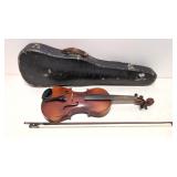 Violin in hard case