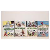 4 Volumes of Uncle Scrooge by carl barks