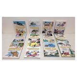 12 Volumes of Donald Duck hard bacl books