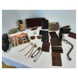 Vintage Wallets, Shoelaces, Bookmarks, & More