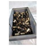 A box of 45 reloading cartridges