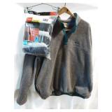 LL Bean Pullover & New T-Shirts