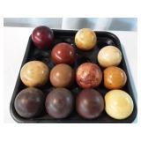 Vintage Snooker Billiard Pool Balls & Cue Balls