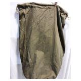 Vintage US Military Drawstring Laundry Duffle Bag