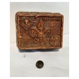 Vintage 1955 Boy Scouts of America Box & Pin
