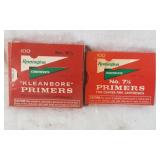 Lot of Ten Assorted Remington Components Primers