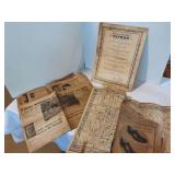 "Rules of this Tavern" & Vintage Newspapers
