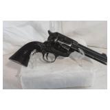 Vintage One Piece Cast Aluminum Toy Revolver