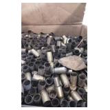 A box of 45 reloading cartridges